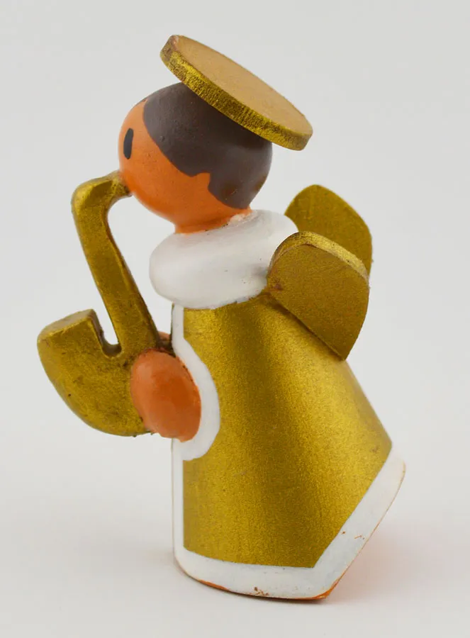Weihnachtskrippe – Engel mit Saxophon (pic 2)