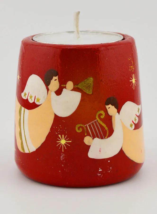 Weihnachtskerzenhalter Musizierende Engel – 5 cm (pic 1)