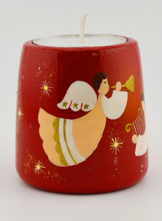Weihnachtskerzenhalter Musizierende Engel – 5 cm (pic 3)