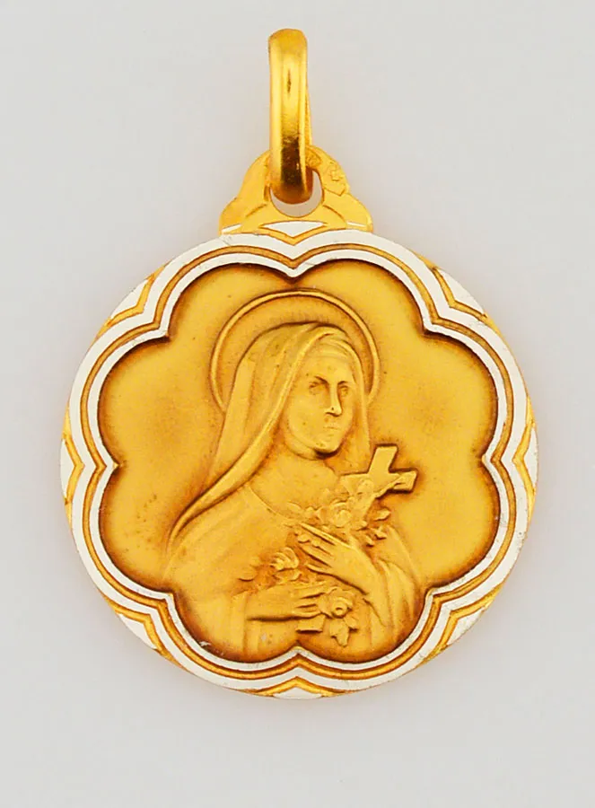 Anhänger Heilige Theresa und Heiliger Christophorus (pic 1)