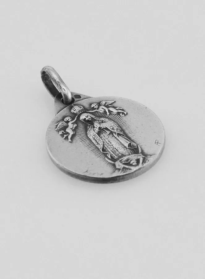 Silberne Medaille Madonna von Guadalupe (pic 3)