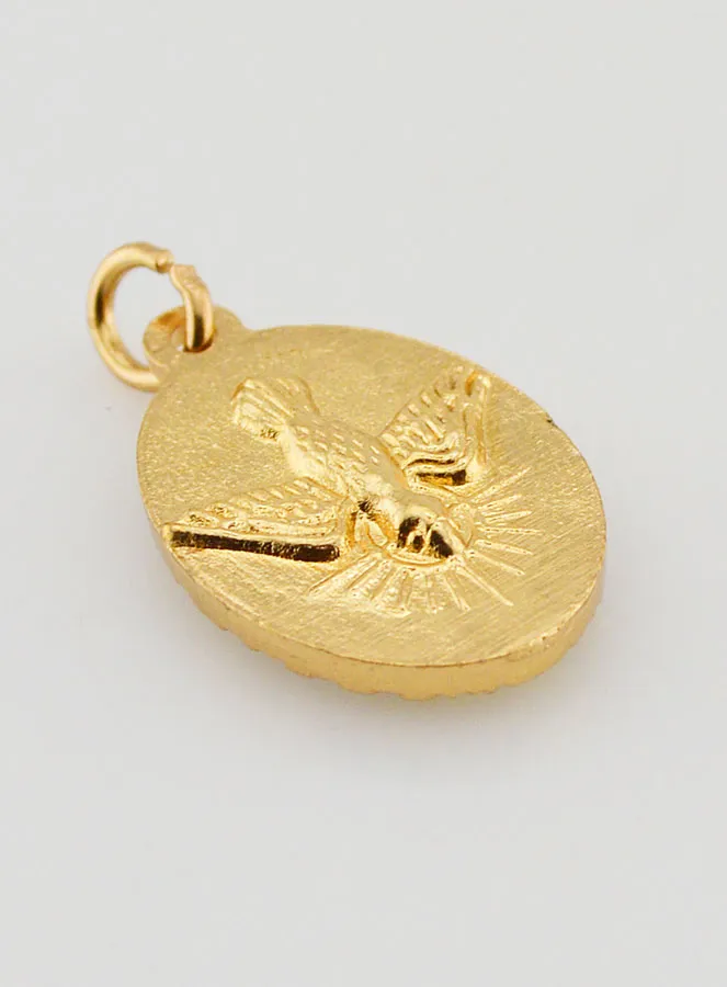 Medaille mit Gedrehtem Rand 25 mm – Heiliger Georg (pic 4)