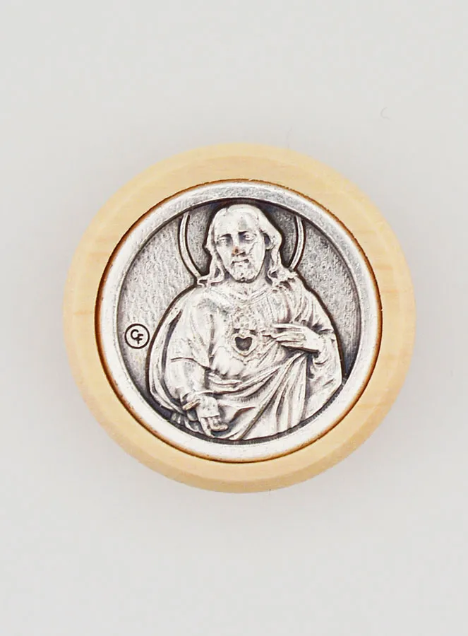 Automedaille Magnet Heiliges Herz Jesu – 22mm (pic 1)