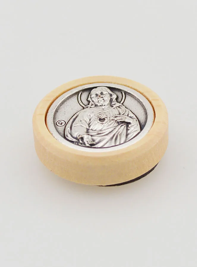 Automedaille Magnet Heiliges Herz Jesu – 22mm (pic 2)
