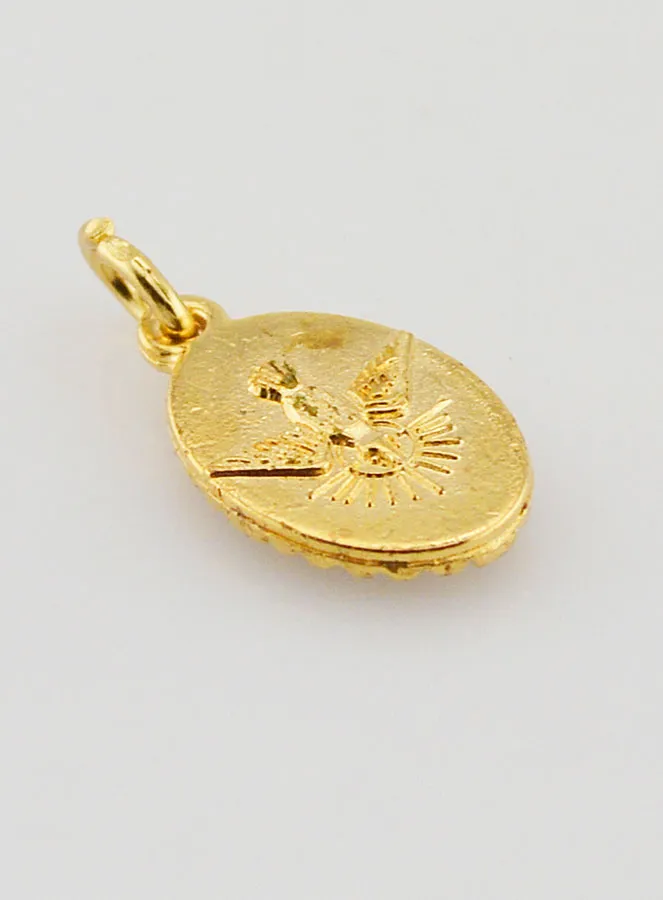Medaille mit Gedrehtem Rand 15mm – Maria Knotenlöserin (pic 4)