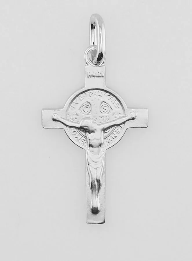 Anhänger Kreuz des Heiligen Benedikt – 24mm (pic 1)