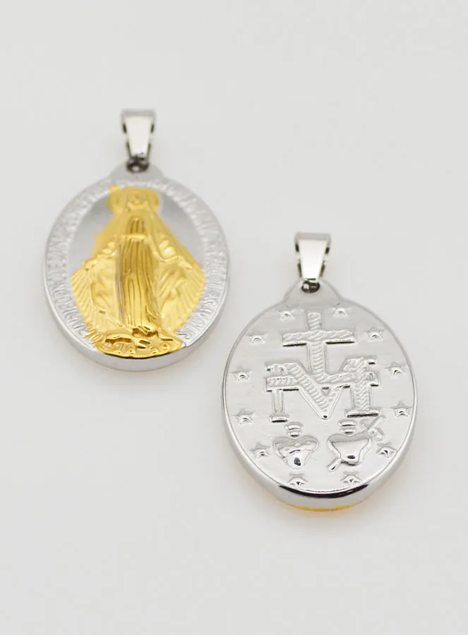 Zweifarbige Wundertätige Medaille – 27mm (pic 4)
