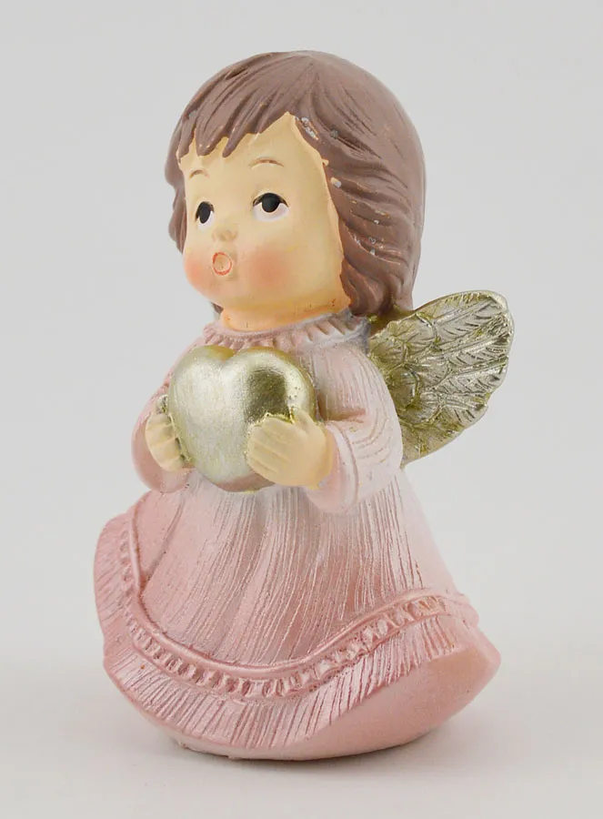 Weihnachtsengel – Rosa und Silber (pic 2)