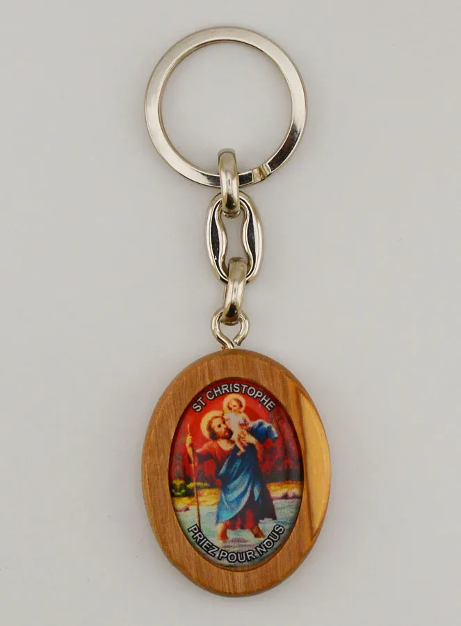 Schlüsselanhänger H. Maria Magdalena und H. Christophorus (pic 2)