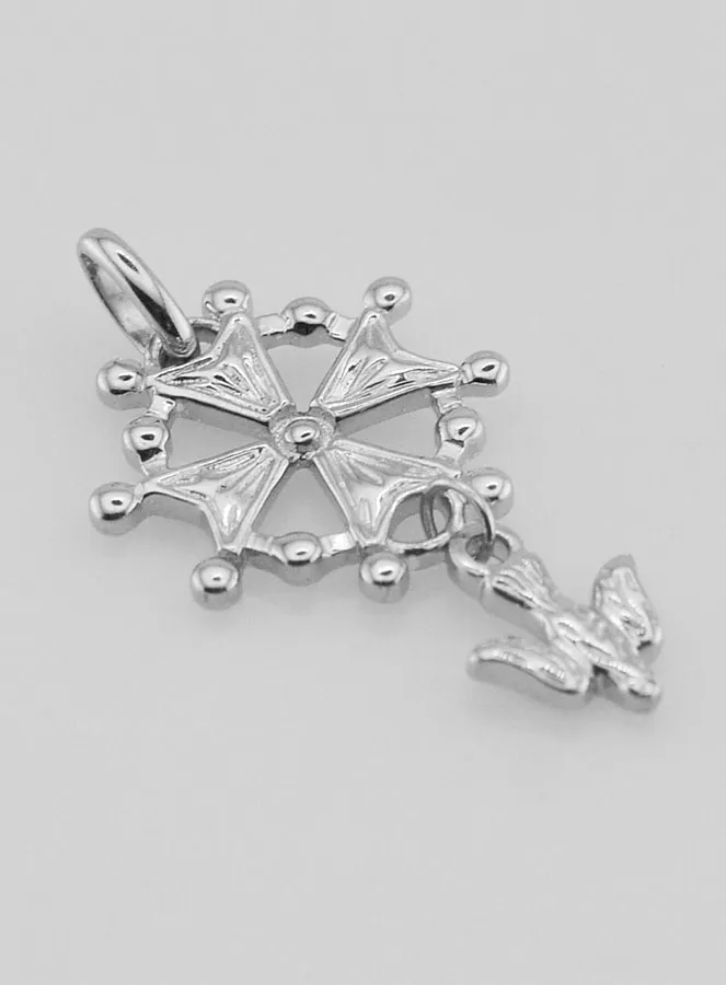 Anhänger Hugenottenkreuz des Heiligen Geistes – Silber (pic 3)