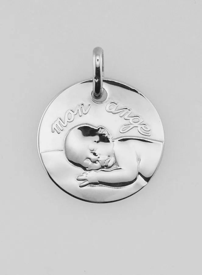 Silberne Taufmedaille – Mein Engel (pic 1)