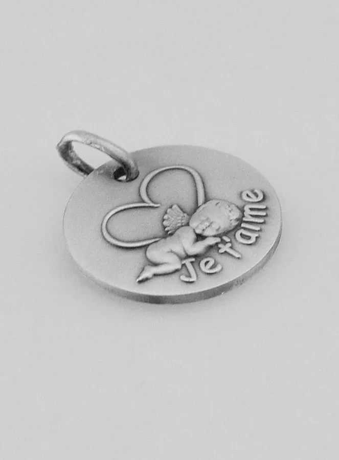 Silberne Taufmedaille – Je t'aime (pic 3)