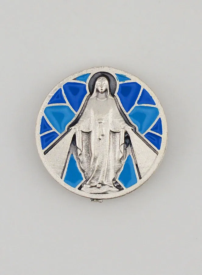 Automedaille Magnet mit Emaille – Wunderbare Madonna (pic 1)