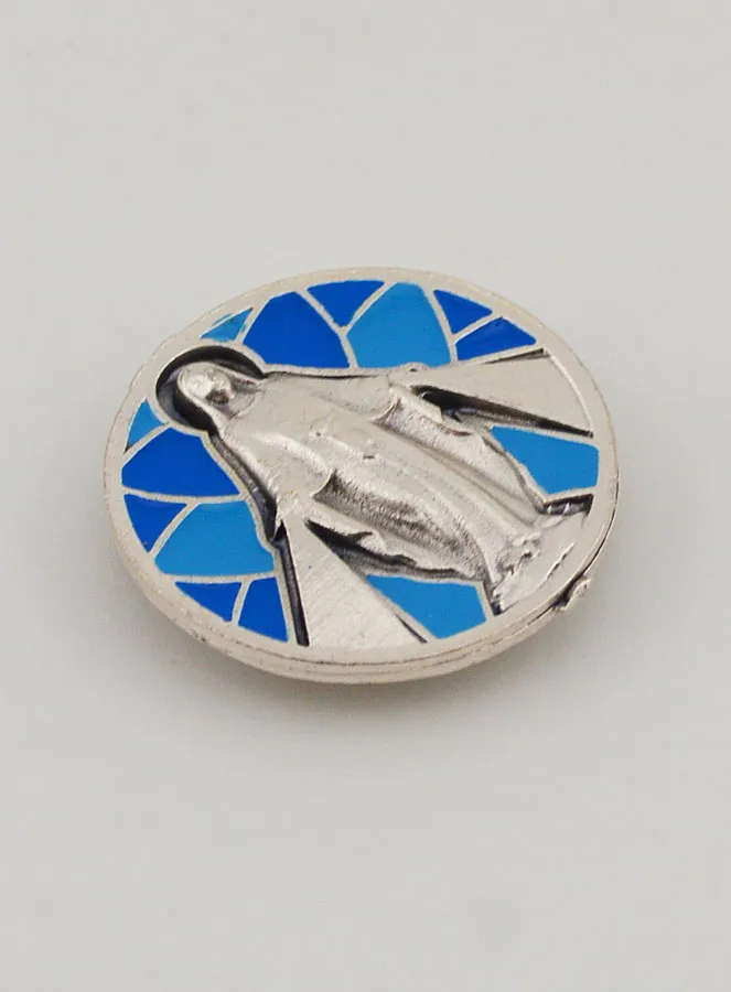 Automedaille Magnet mit Emaille – Wunderbare Madonna (pic 3)