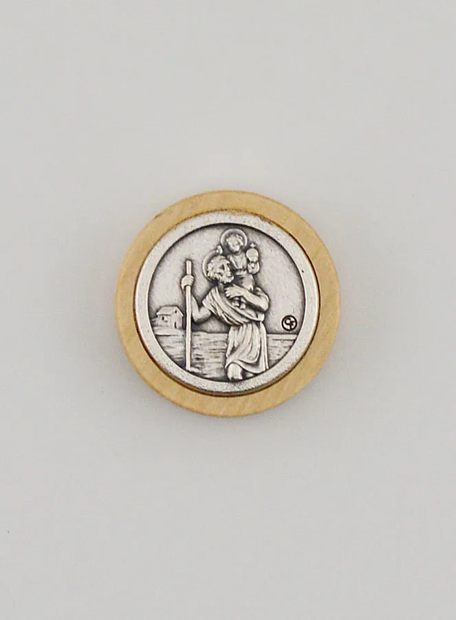 Automedaille Magnet Heiliger Christophorus – 22mm (pic 1)