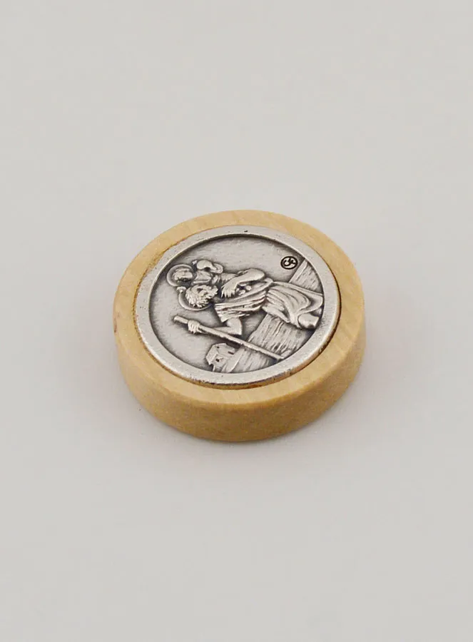 Automedaille Magnet Heiliger Christophorus – 22mm (pic 3)