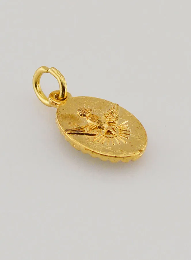Medaille mit Gedrehtem Rand 15mm – Schutzengel (pic 4)