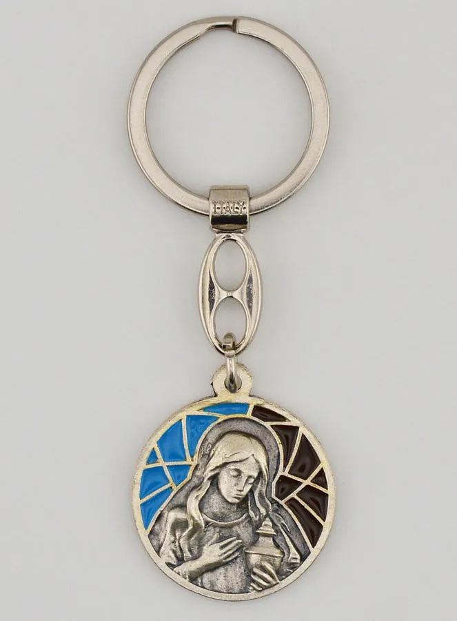 Schlüsselanhänger mit Emaille Heilige Maria Magdalena (pic 1)