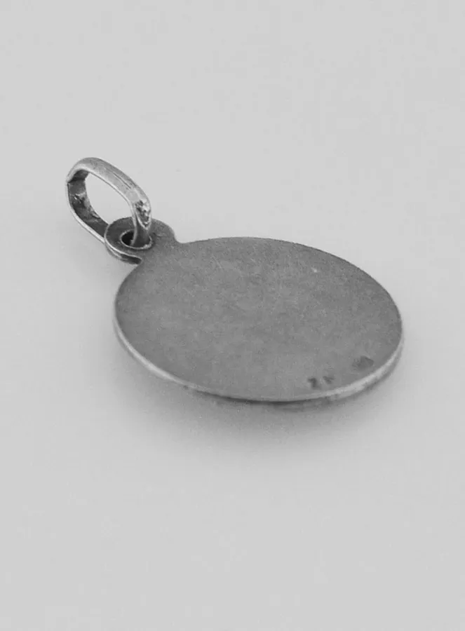 Silber Anhänger mit dem Heiligen Antlitz Christi – 17mm (pic 4)
