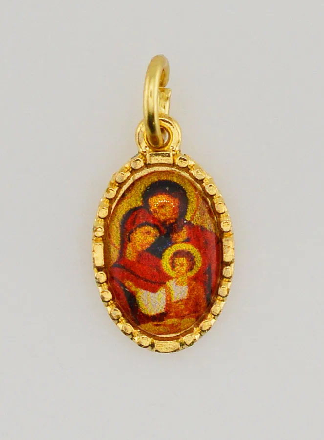 Anhänger mit Gedrehtem Rand 15mm – Heilige Familie (pic 1)