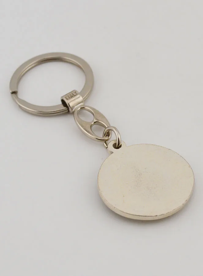 Schlüsselanhänger Heiliger Benedikt aus Emaille (pic 4)
