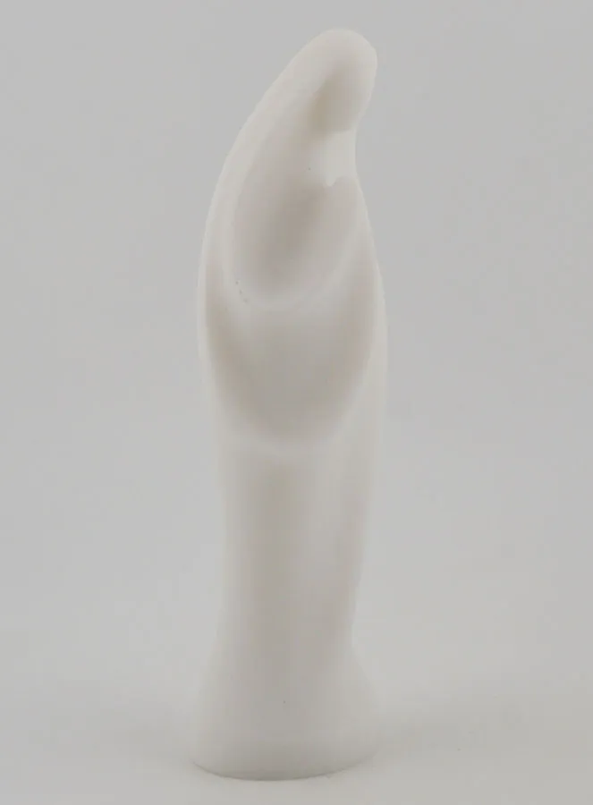 Moderne Marienstatue aus Alabaster – 12cm (pic 3)