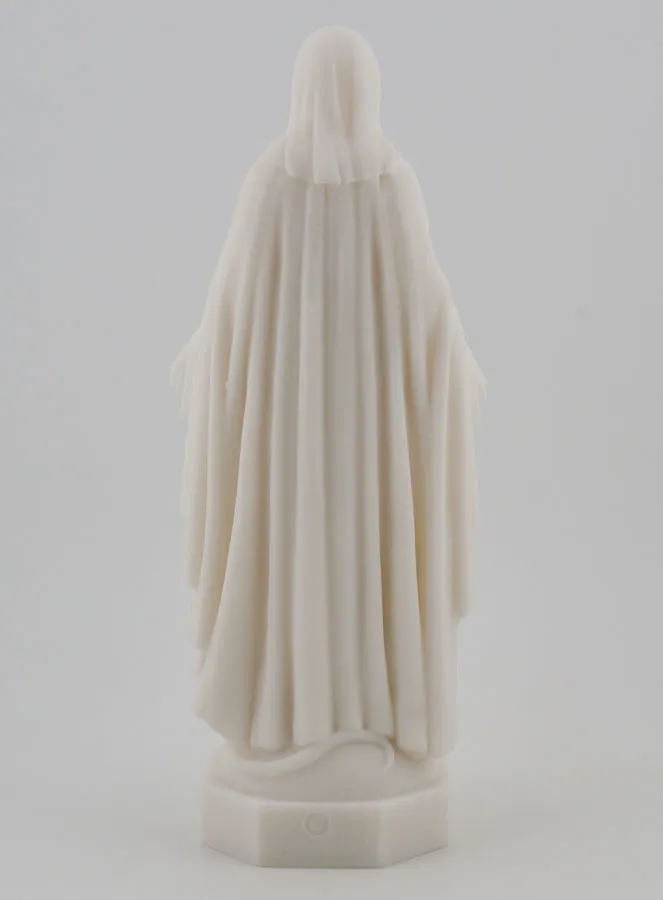 Statue der Wundertätigen Mutter Gottes mit Goldenen Strahlen – 17cm (pic 4)