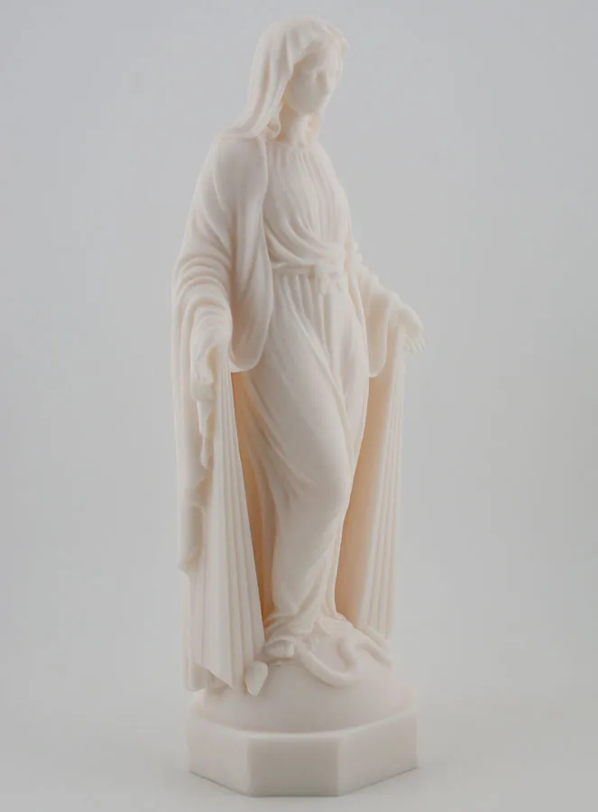 Figur der Wunderbaren Madonna mit Strahlen – 23cm (pic 3)
