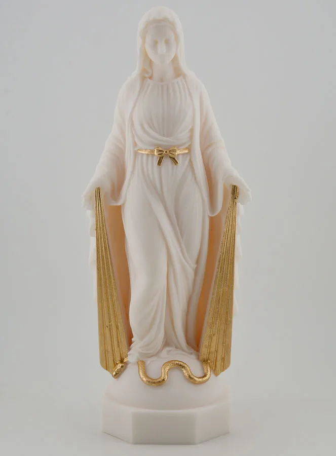 Figur Wunderbare Madonna mit Goldenen Strahlen – 23cm (pic 1)