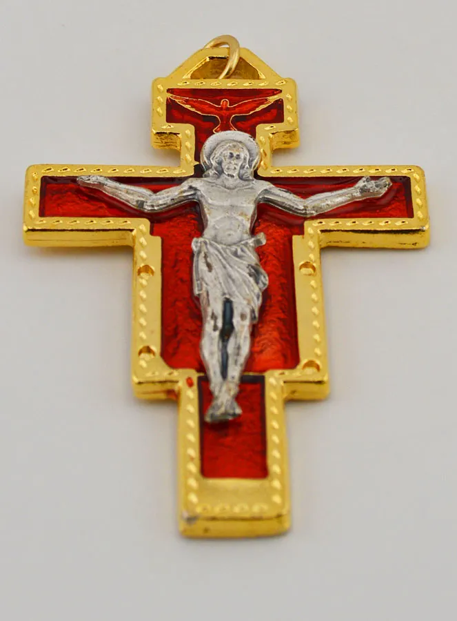 Kreuz des Heiligen Damian – Rot (pic 2)