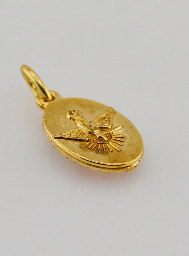 Medaille mit Gedrehtem Rand 15mm – Heiligstes Herz Jesu (pic 4)