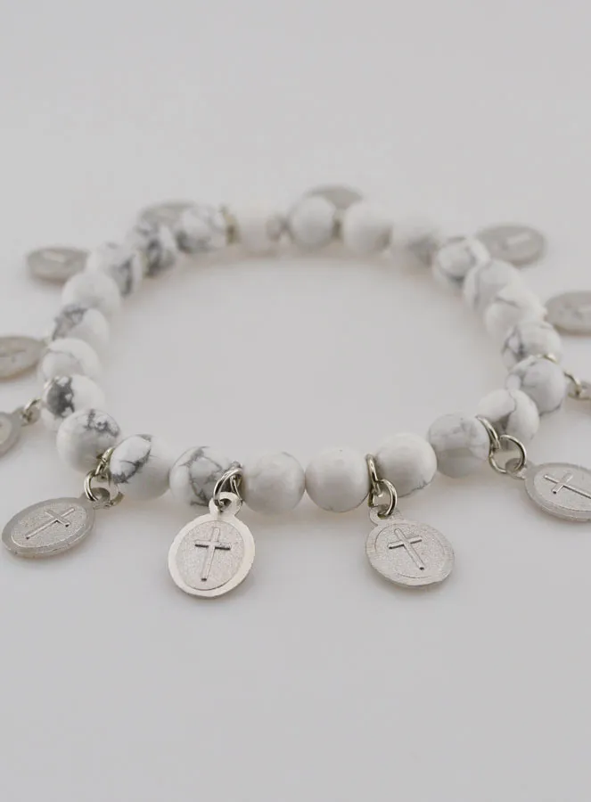 Armband der 12 Heiligen – Weisse Steine (pic 4)