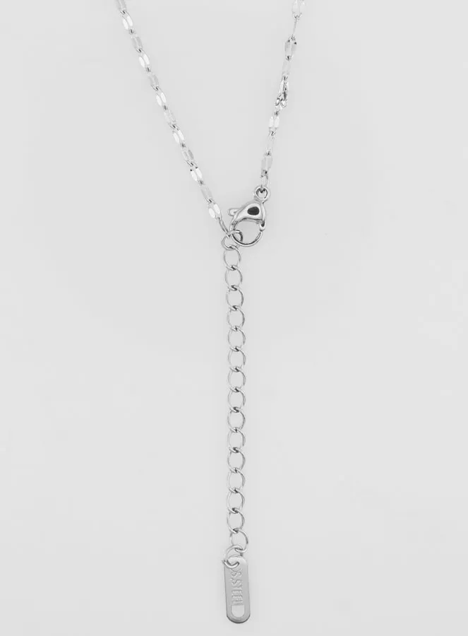 Edelstahlkette mit Sequin Pailletten Gliederung – 60cm (pic 2)