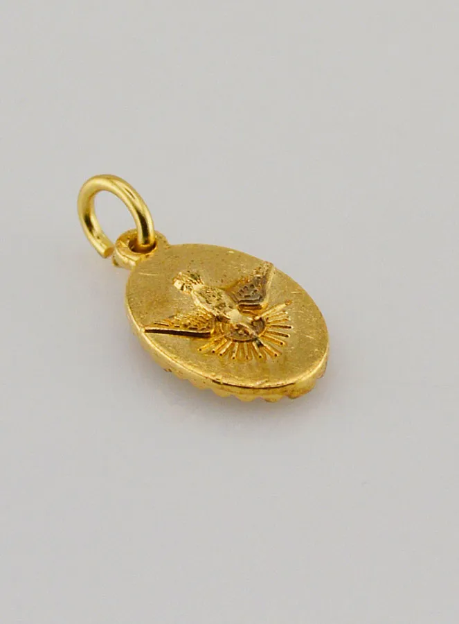 Medaille mit Gedrehtem Rand 15mm – Erzengel Raphael (pic 4)