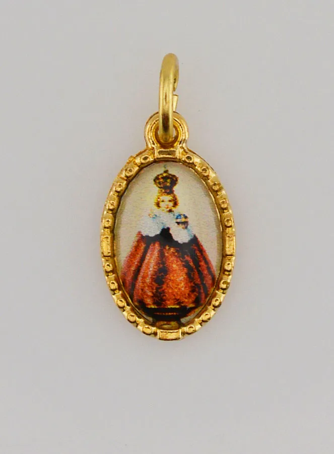 Medaille mit Gedrehtem Rand 15mm – Prager Jesuskind (pic 1)