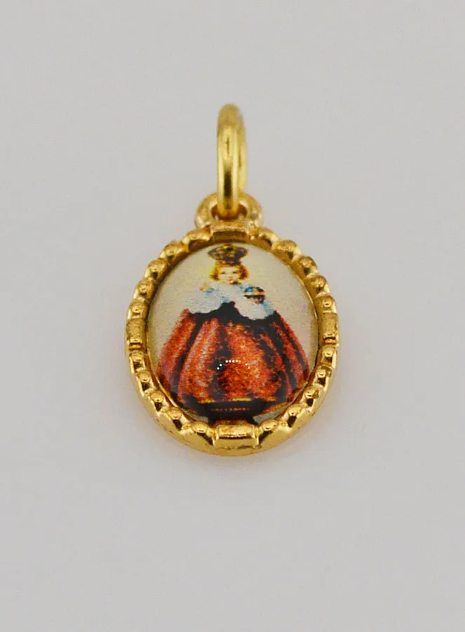 Medaille mit Gedrehtem Rand 15mm – Prager Jesuskind (pic 2)