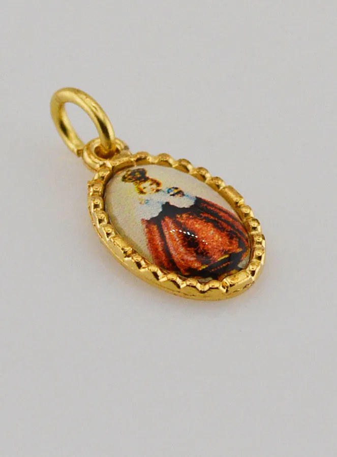Medaille mit Gedrehtem Rand 15mm – Prager Jesuskind (pic 3)