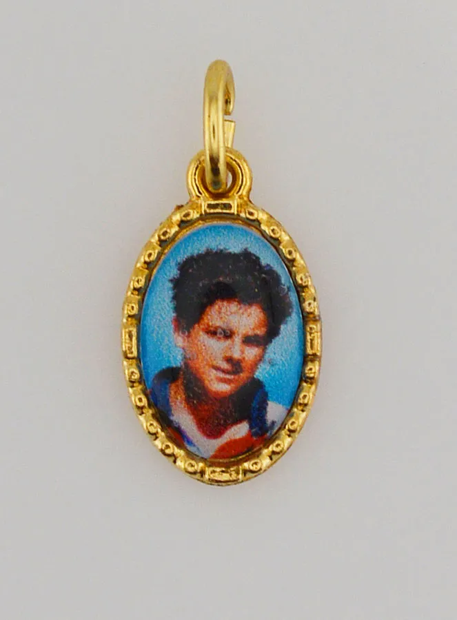 Medaille mit Gedrehtem Rand 15mm – Heiliger Carlo Acutis (pic 1)