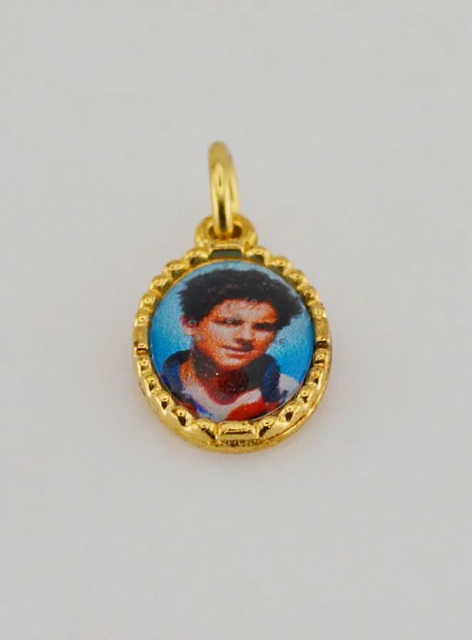 Medaille mit Gedrehtem Rand 15mm – Heiliger Carlo Acutis (pic 2)