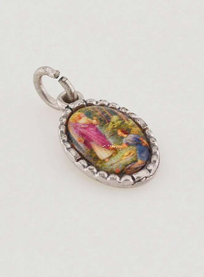 Medaille mit Gedrehtem Rand 15mm – Erzengel Raphael (pic 3)