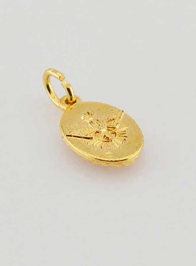 Medaille mit Gedrehtem Rand 15mm – Heiliger Antonius (pic 4)