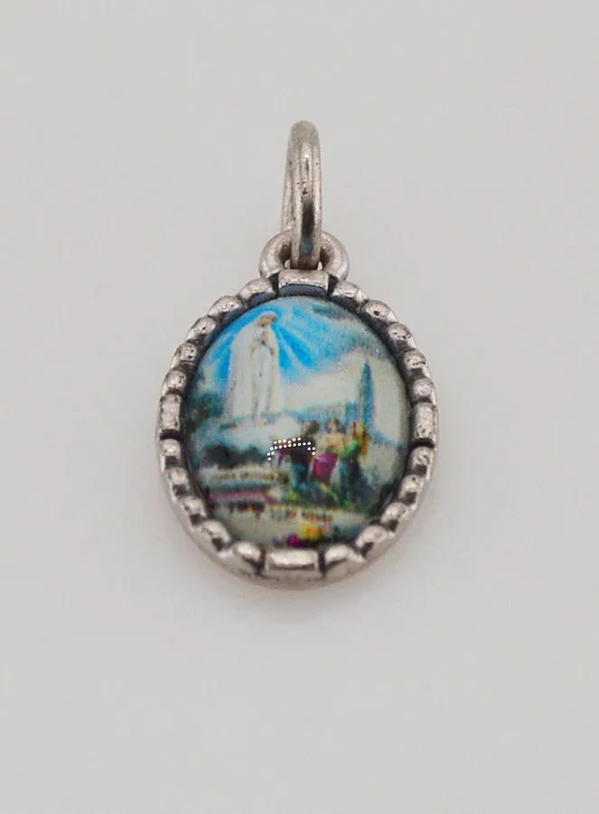 Medaille mit Gedrehtem Rand 15mm – Madonna von Fatima (pic 2)