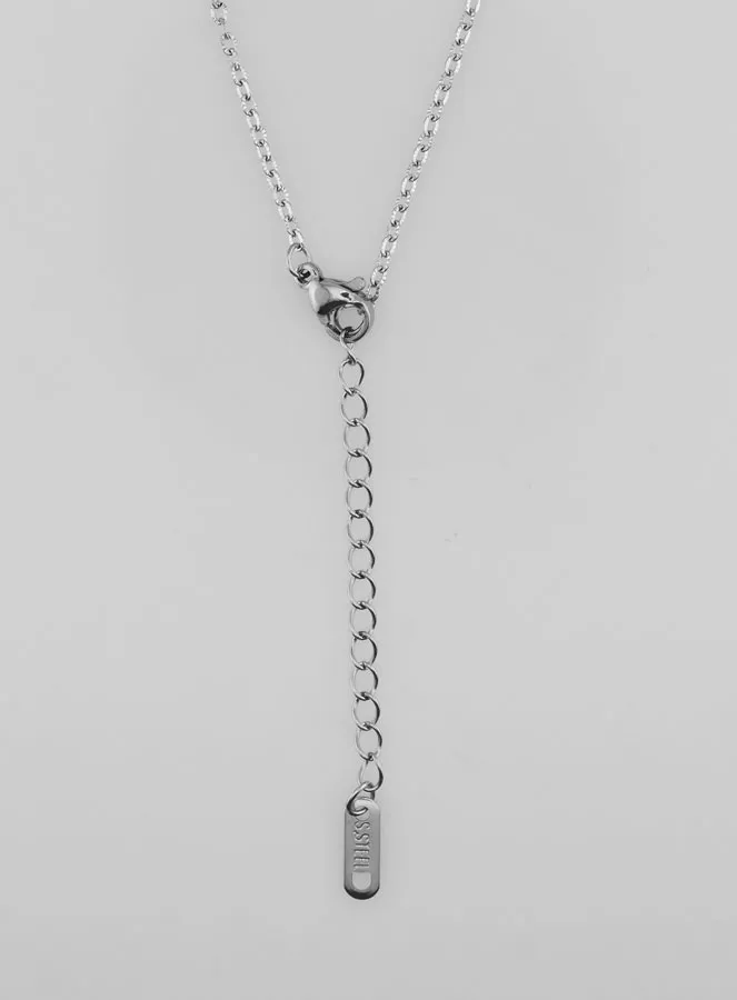 Silberfarbene Ankerkette Modeschmuck – 50cm (pic 4)