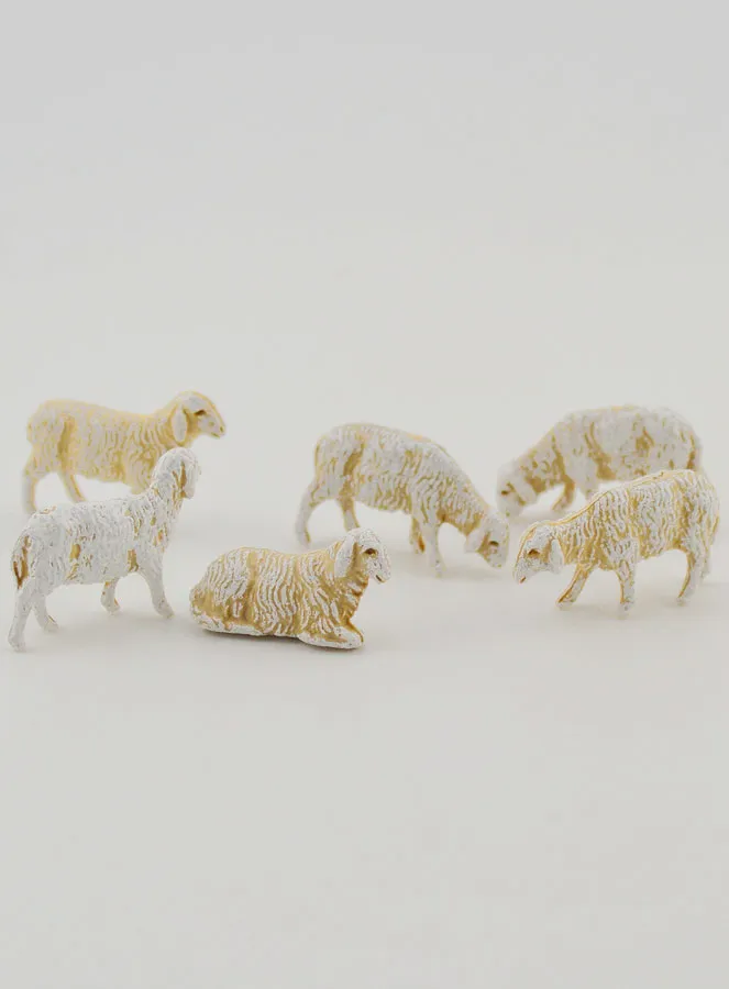 Krippenfiguren Schafherde – 3cm (pic 1)
