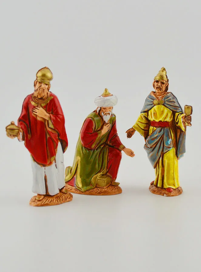 Krippenfiguren die Heiligen Drei Könige – 6,5 cm (pic 1)