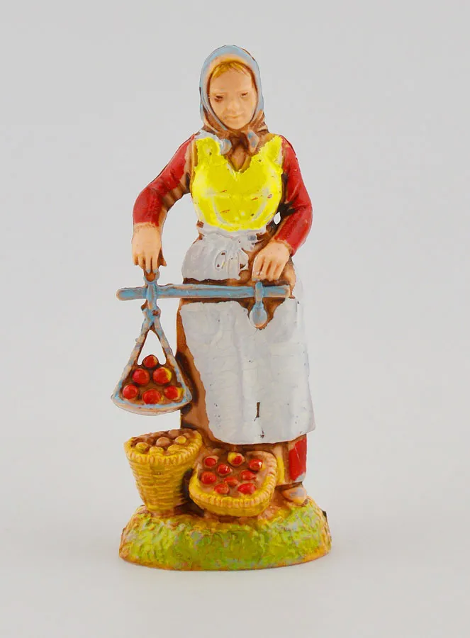 Krippenfigur Obsthändlerin – 6 cm (pic 1)