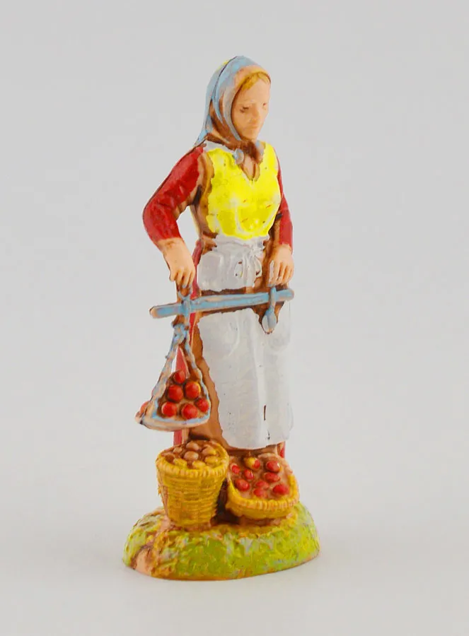 Krippenfigur Obsthändlerin – 6 cm (pic 3)