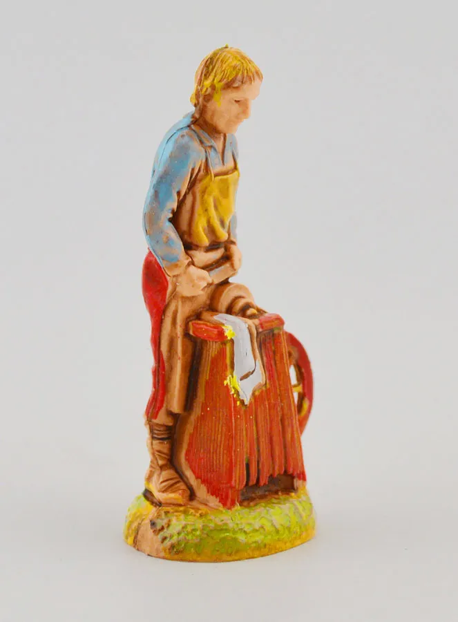 Krippenfigur Messerschleifer – 6 cm (pic 3)