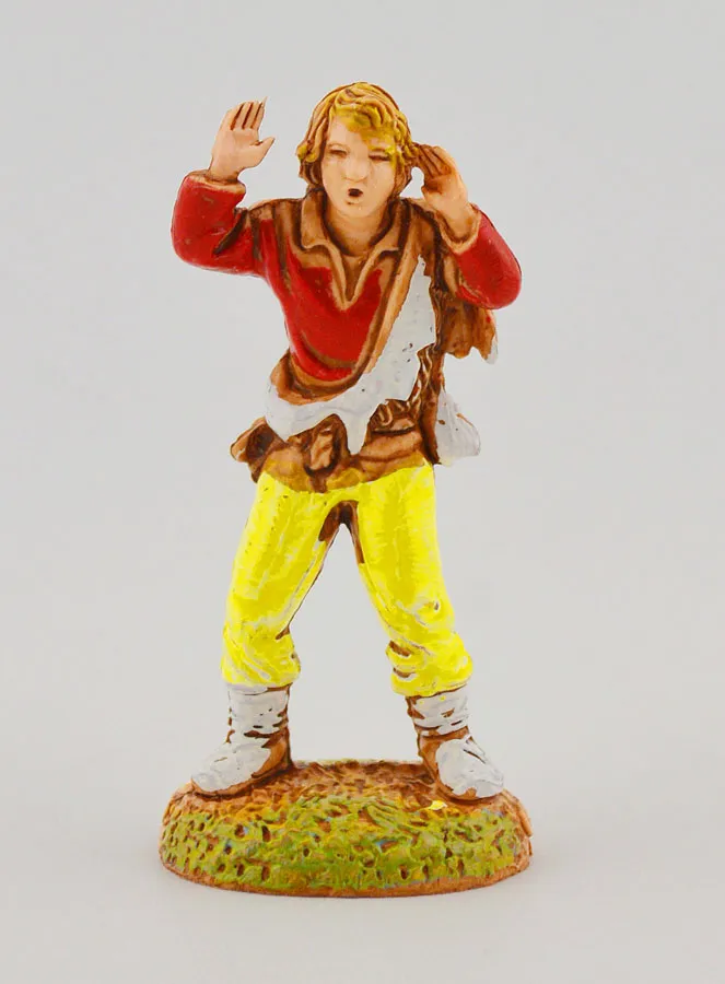 Krippenfigur Ausrufer – 6 cm (pic 1)