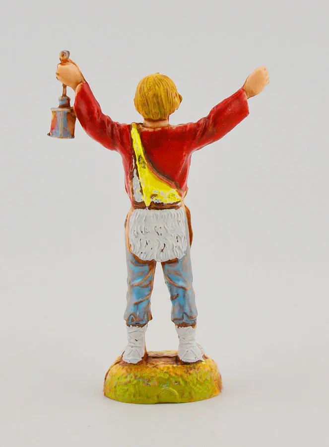 Krippenfigur Hirte mit Laterne – 6 cm (pic 4)